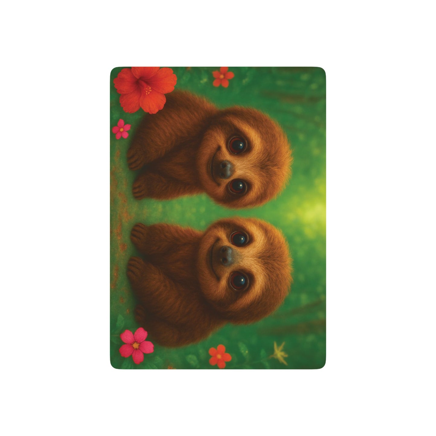 Poker Playing Cards - Baby Sloths