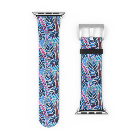 Apple Watch Band - Amazon Whimsy, Blue