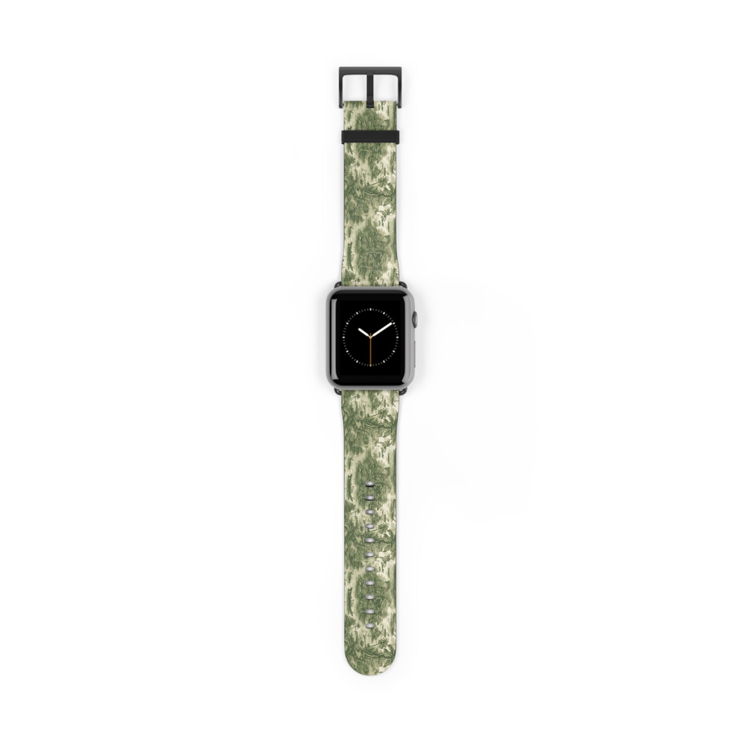 Apple Watch Band - Tropical Toile, green