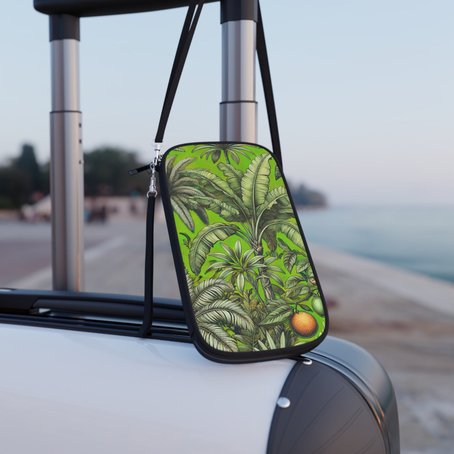 Passport Wallet – Perfect for Travelers & Adventurers / Tropical Fruit, Spring Green