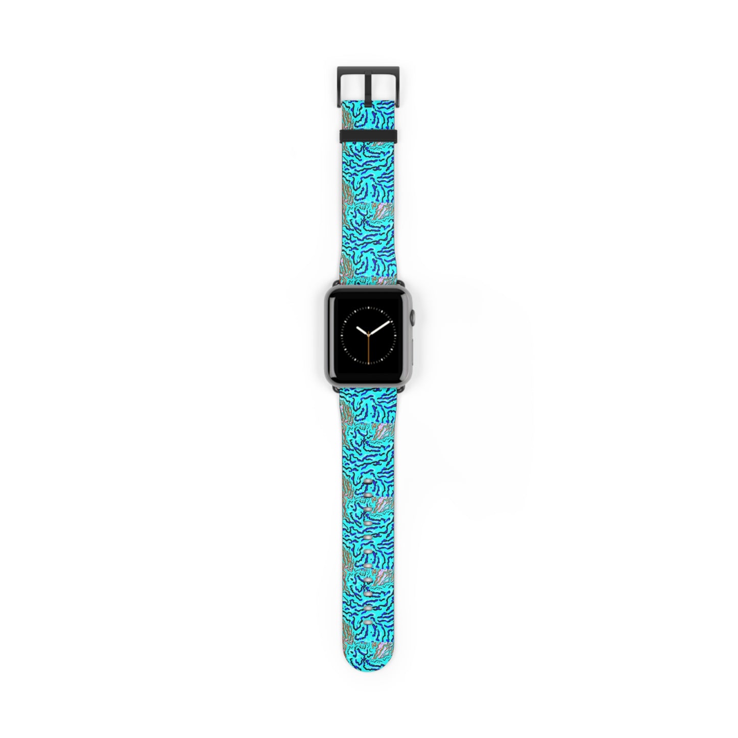 Apple Watch Band - Coastal Wild Coral, Turquoise