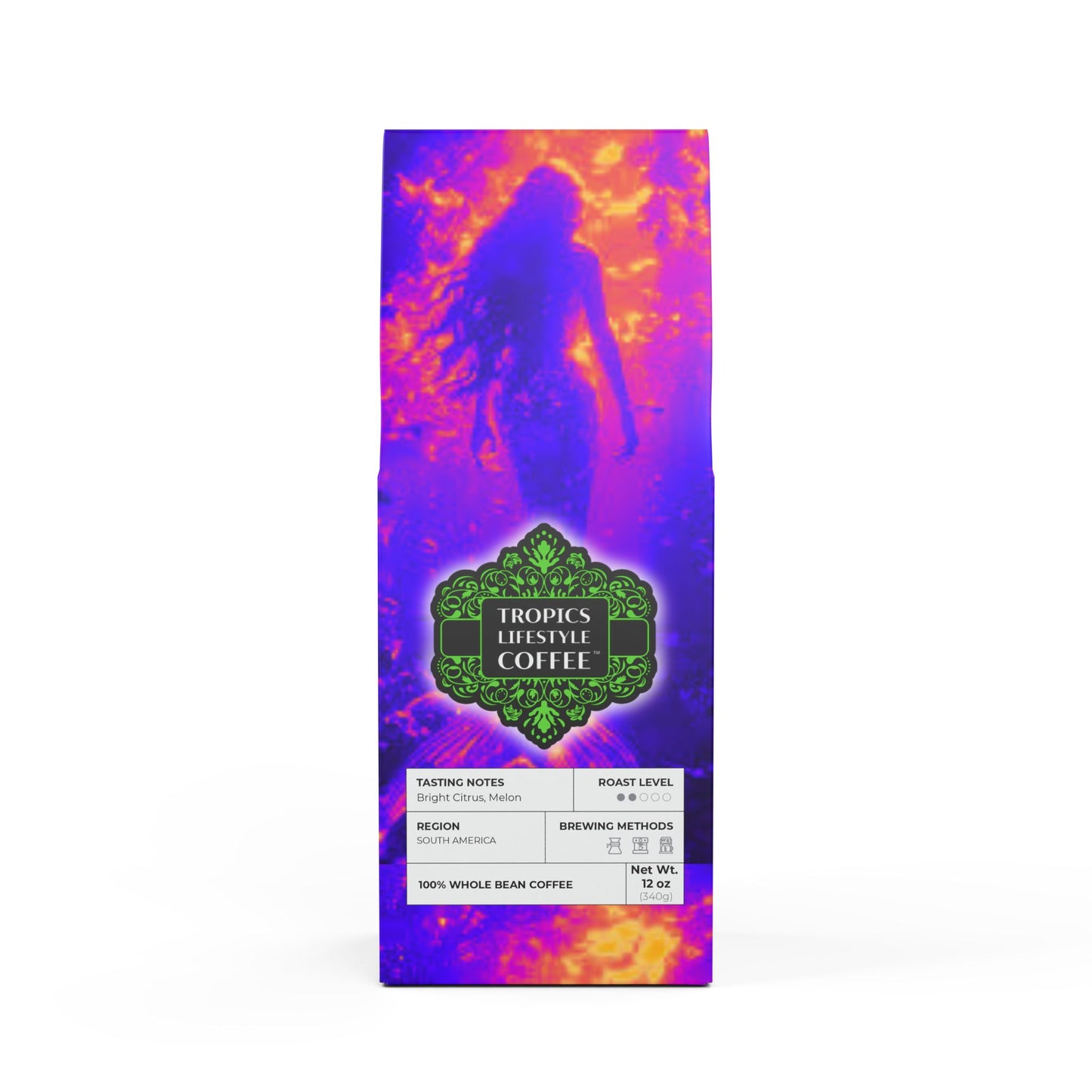 Golden Sands Single Origin™ Coffee (Light-Medium Roast) Specialty Grade / Tropical Garden Stools, Gold