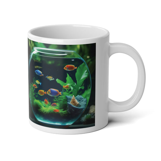Jumbo Mug, 20oz, Tropical Fish Bowl | Tropical Coffee Cup