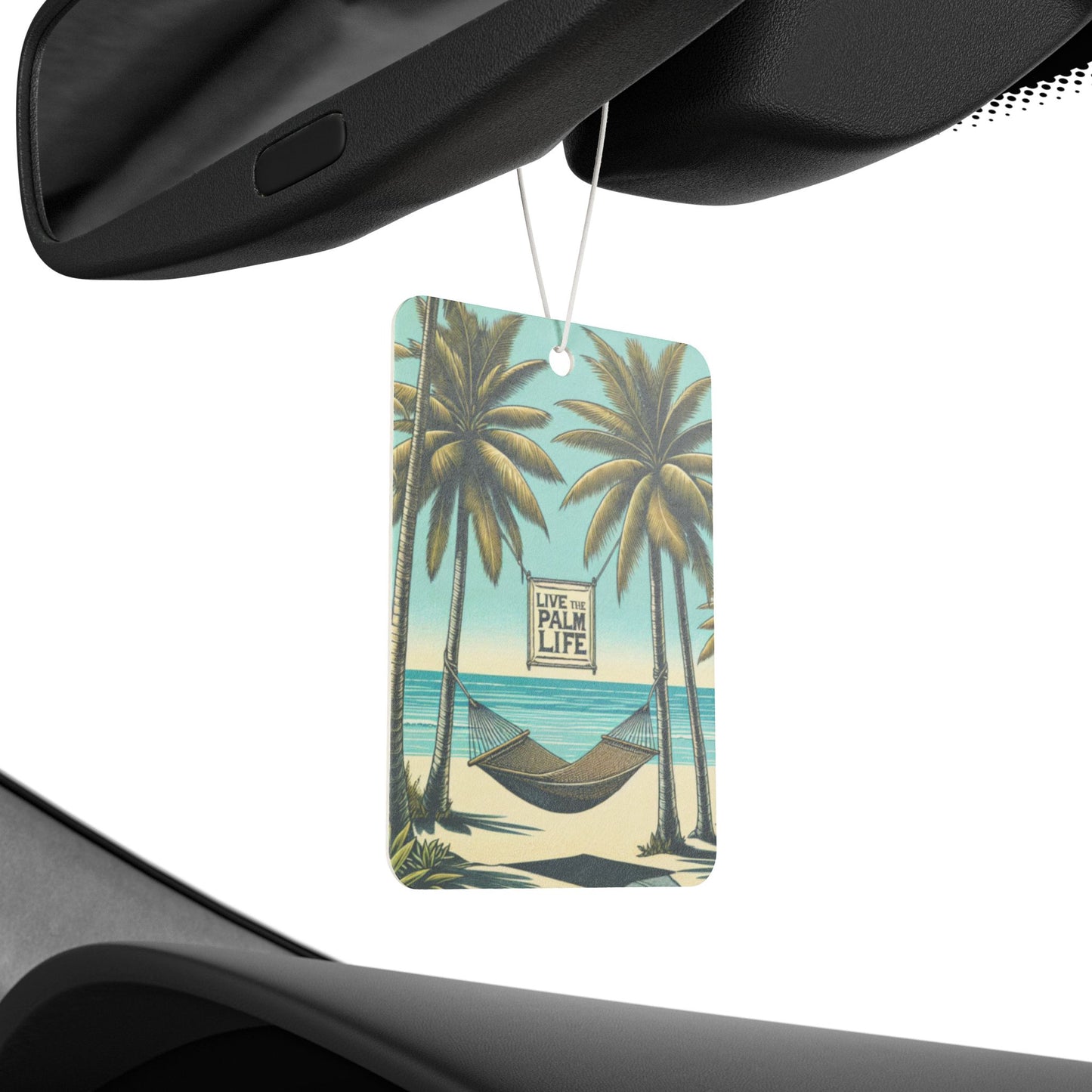 Car Air Freshener - Hammock on the Beach