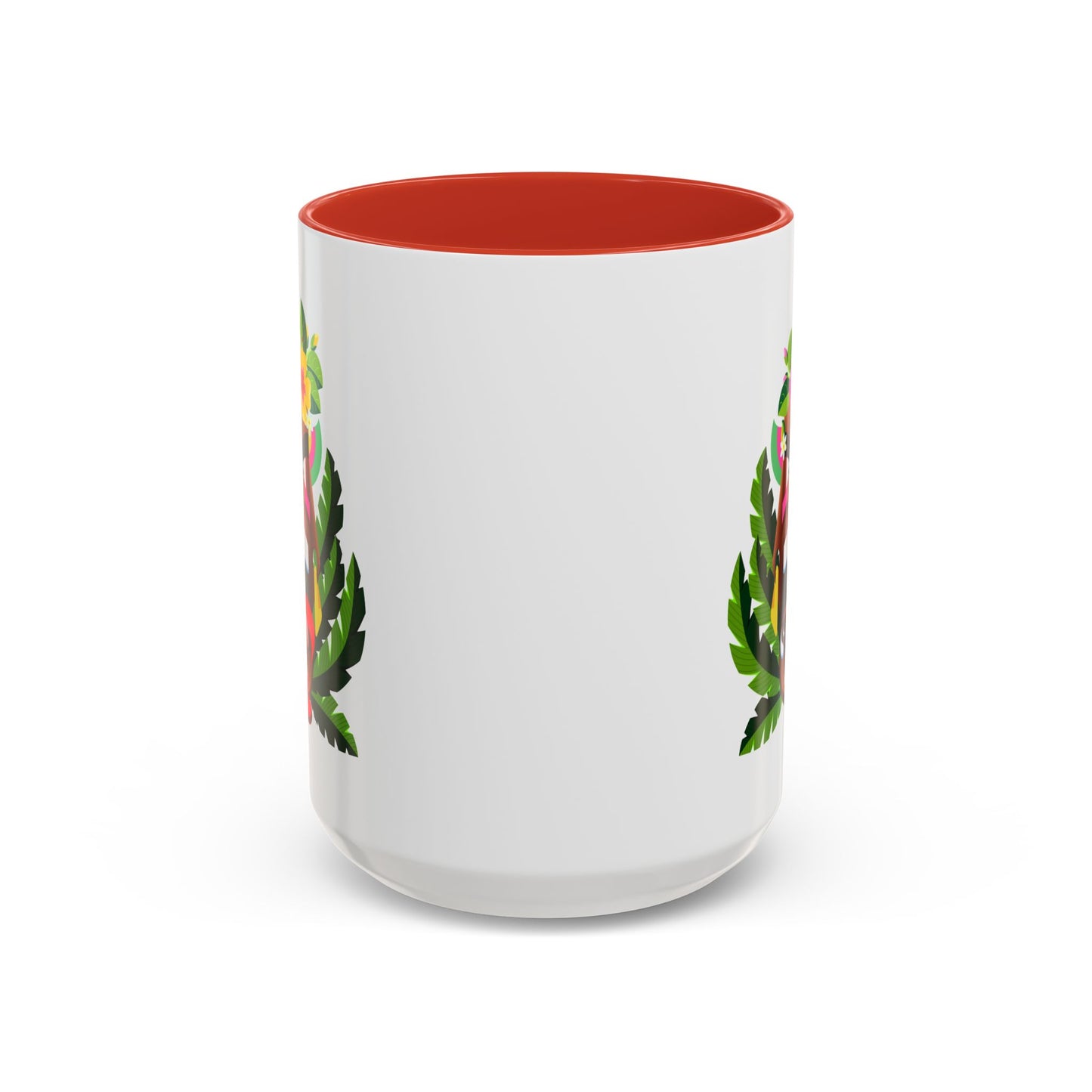 Accent Coffee Mug (11, 15oz), 8 Colors - Tiki Boss Alelo