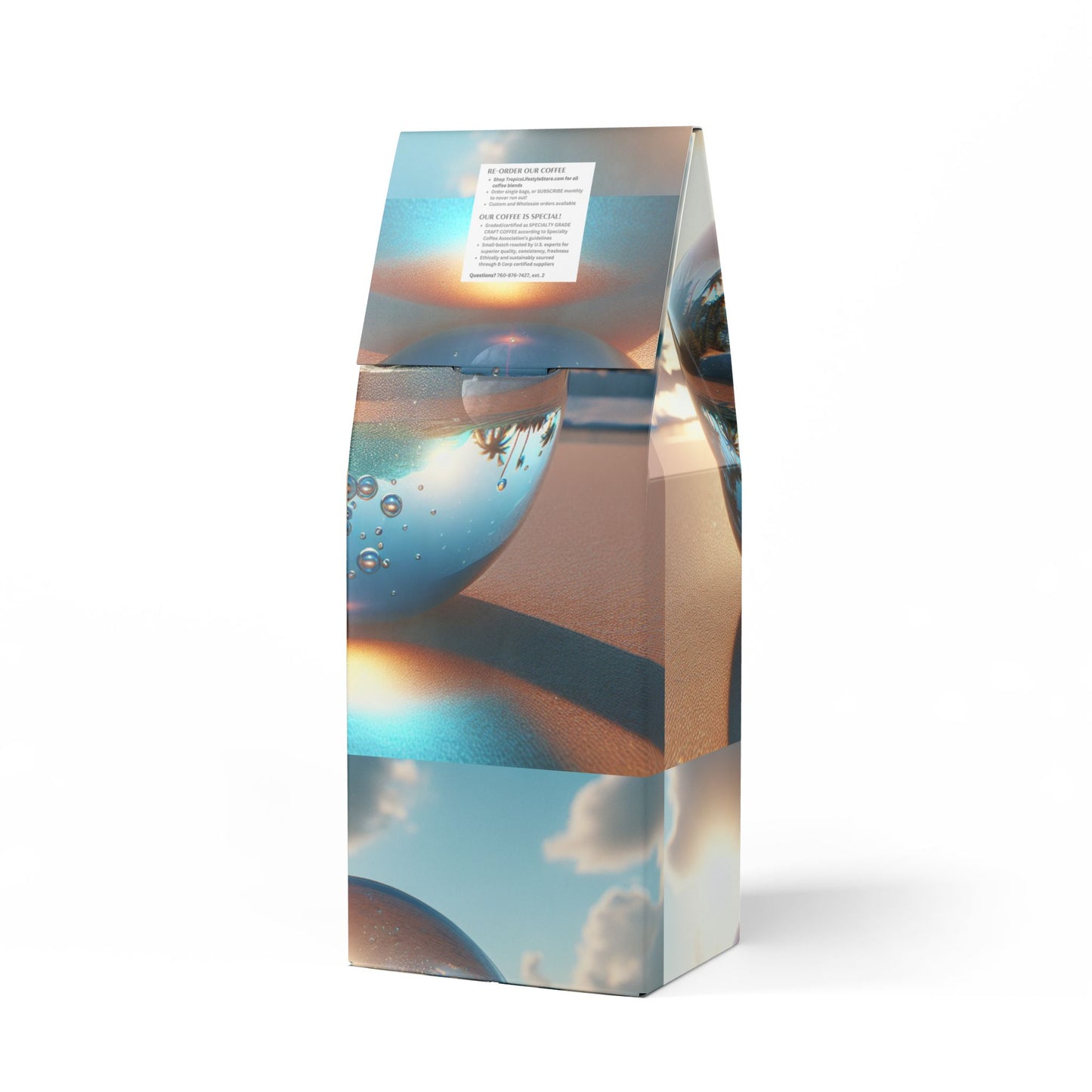 Golden Sands Single Origin™ Coffee (Light-Medium Roast) Specialty Grade / Beach Ilusion Ball