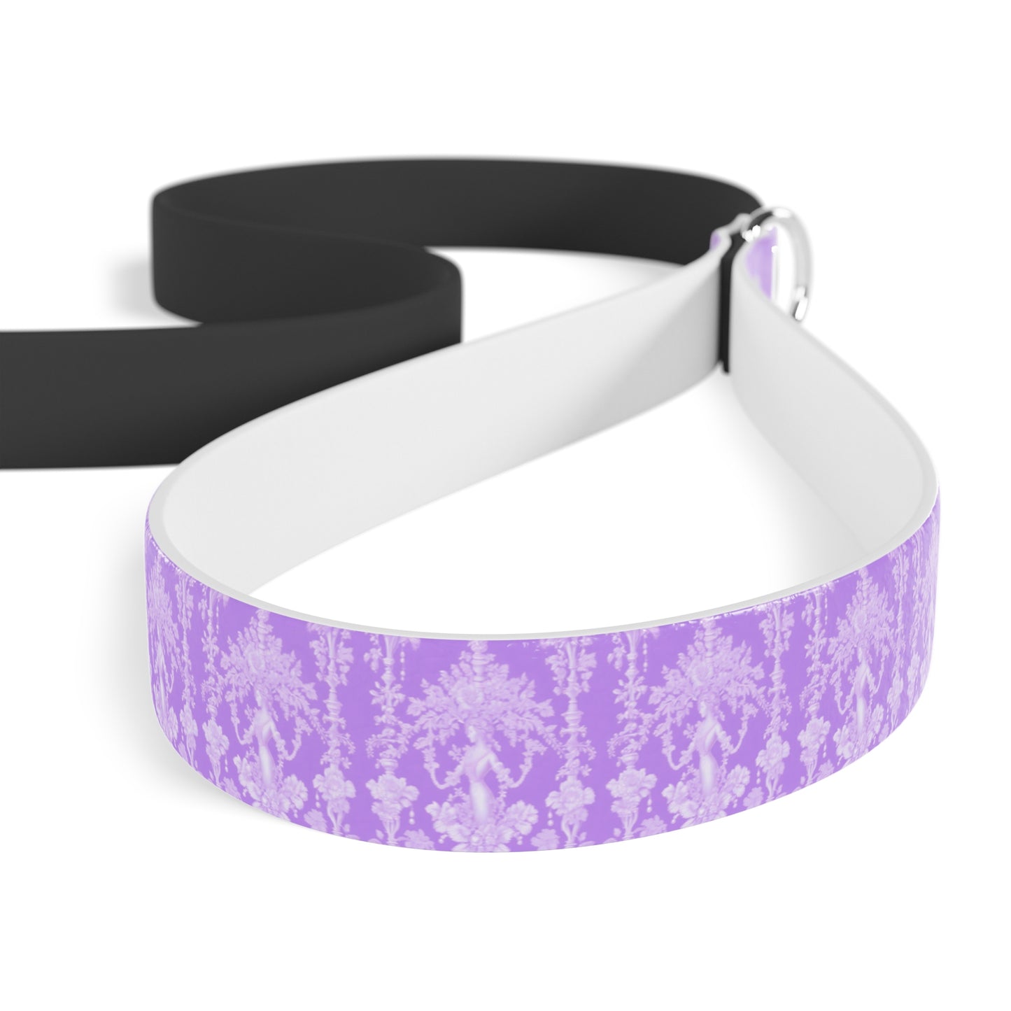 Leash - Pearl Lady Toile, purple