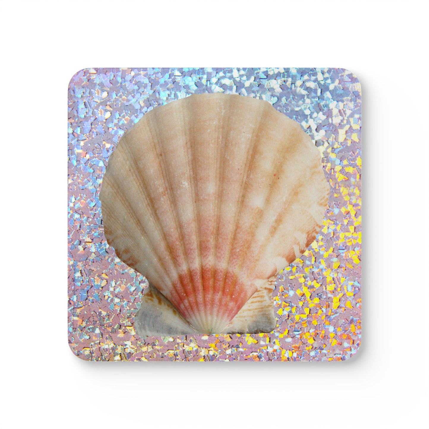 Four-piece Coaster Set - Disco Scallop