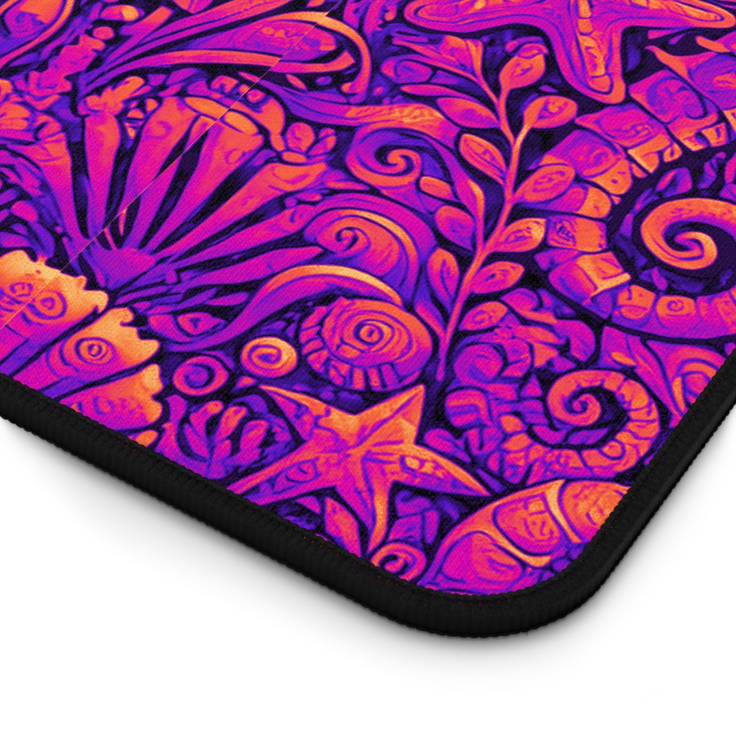 Tropical Mouse Pad/Desk Mat, 3 Sizes - Perfect for Home Office / Seahorses, Heatwave