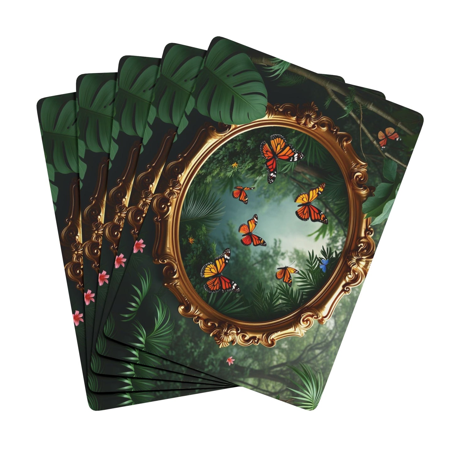 Poker Playing Cards - Framed Monarch Gathering