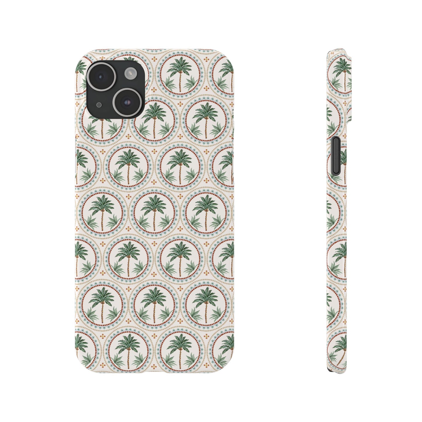 Slim Phone Cases - Mosaic Palm Tree