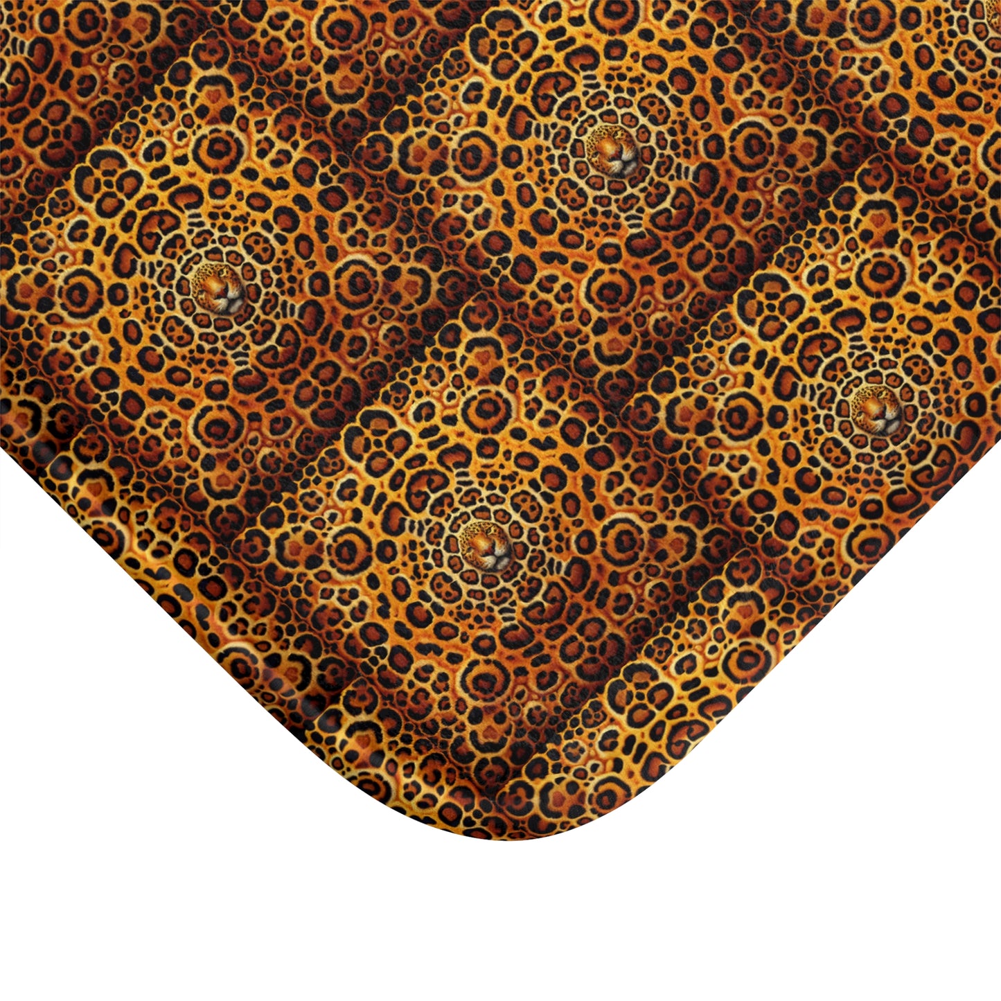 Kaleido Jaguar Spots, Bath Mat, 2 Sizes - Tropical Vibes for Home Decor