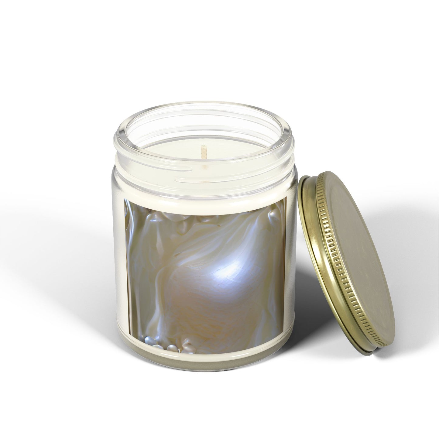 Scented Candles, Coconut Apricot Wax (4oz, 9oz) - Natural Pearls Dream