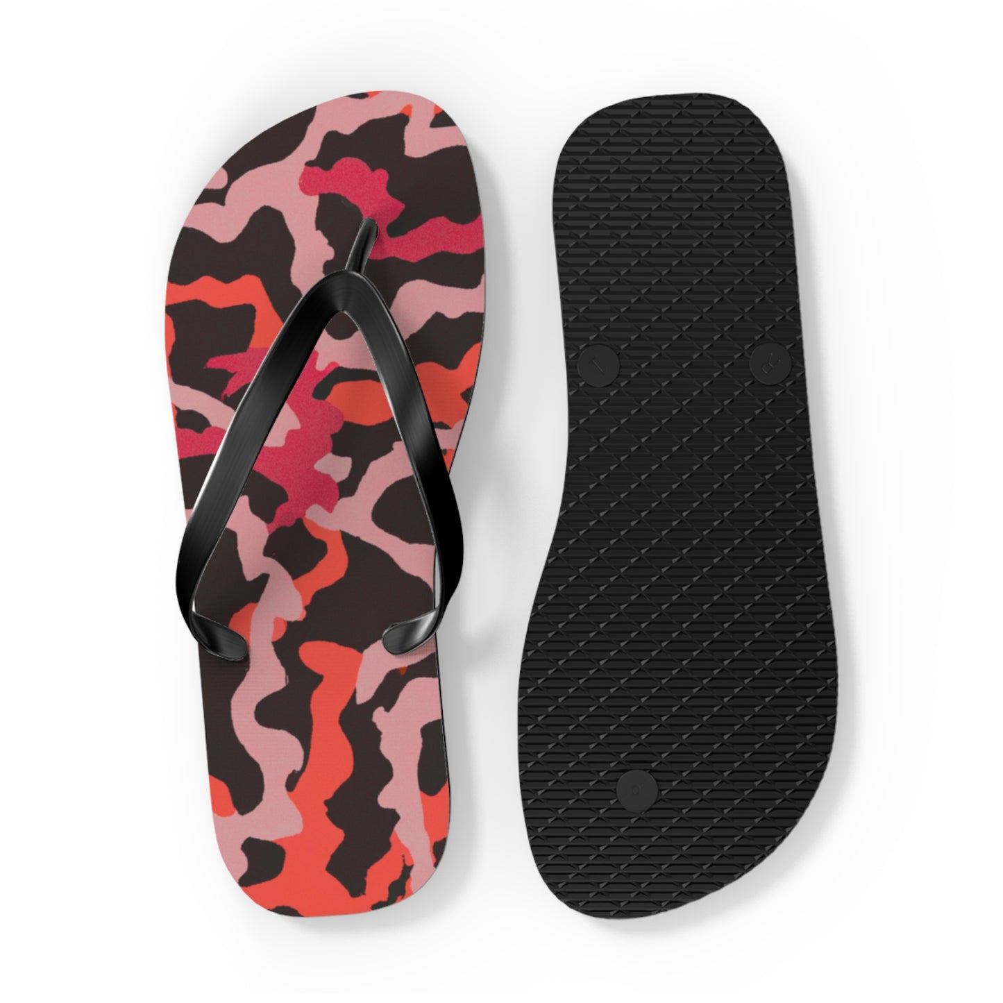 Flip Flops - Coral Threads/Red