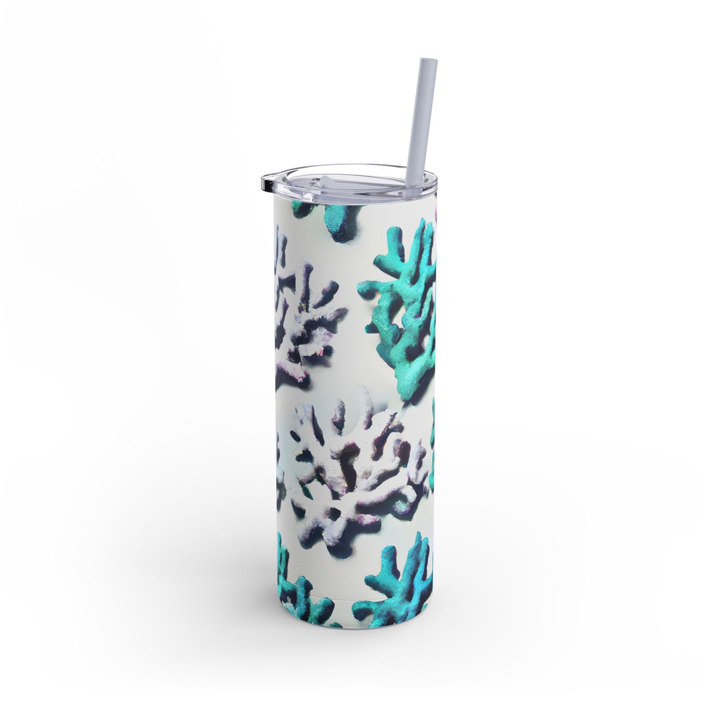 20oz Matte Tumbler, 7 Colors - Stylish Travel Cup - Corals Pastels