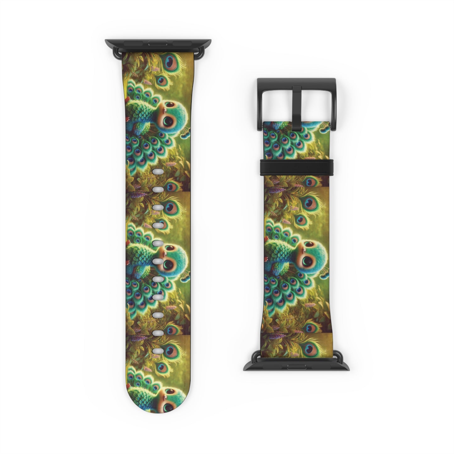 Apple Watch Band - Tropical Baby Peacock