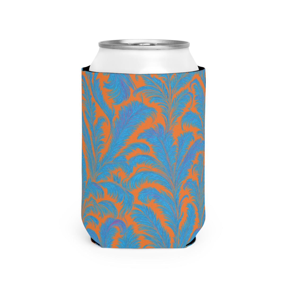 Rocco Blues/Crusta Can Cooler Sleeve - Perfect for Outdoor Picnics