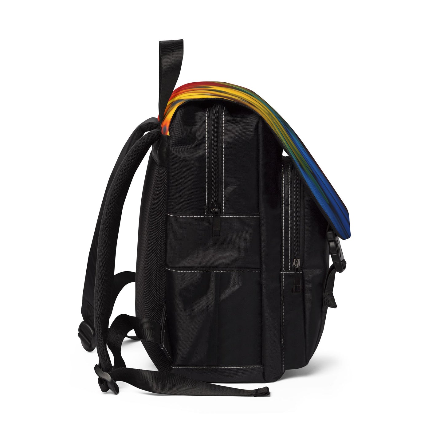 Macaw Feathers Casual Backpack - Perfect for Everyday Adventures