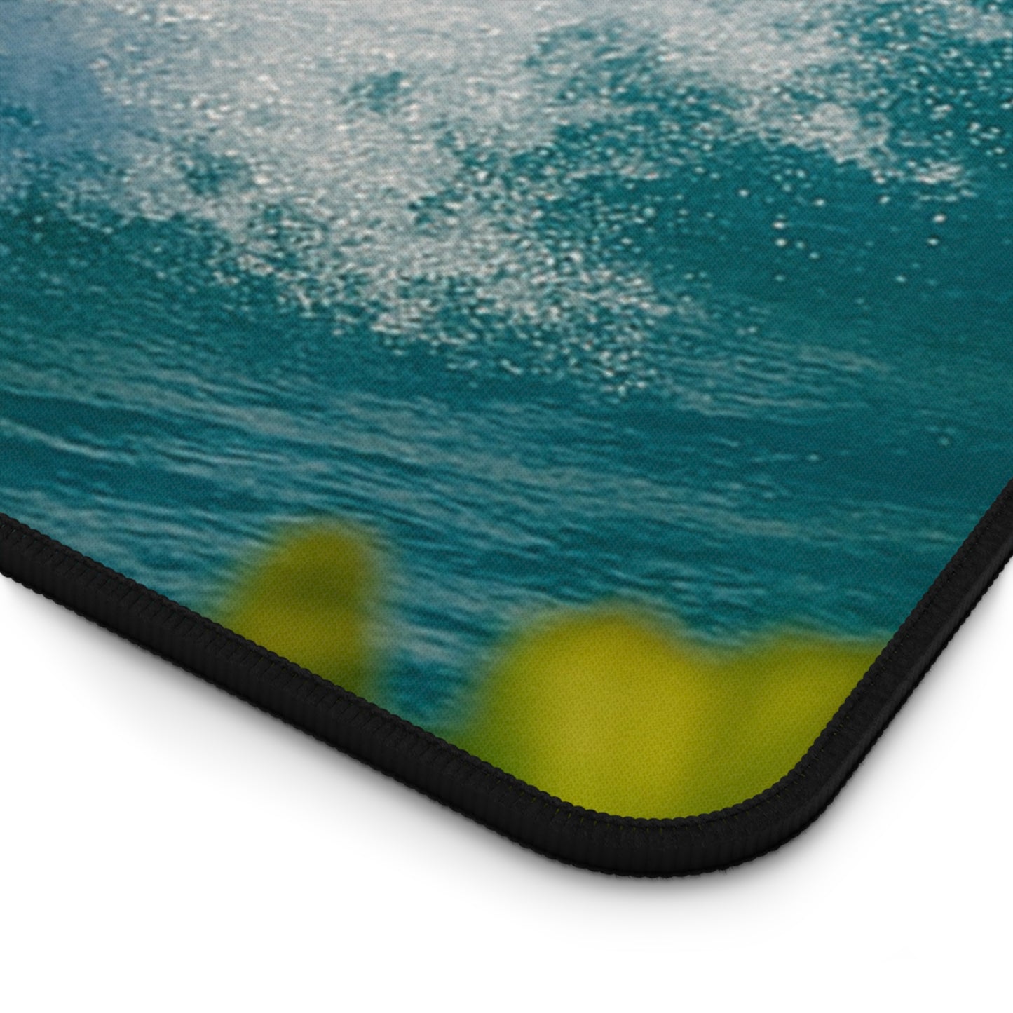 Tropical Mouse Pad/Desk Mat, 3 Sizes - Perfect for Home Office - Puppy Ariel the Dog Surfer
