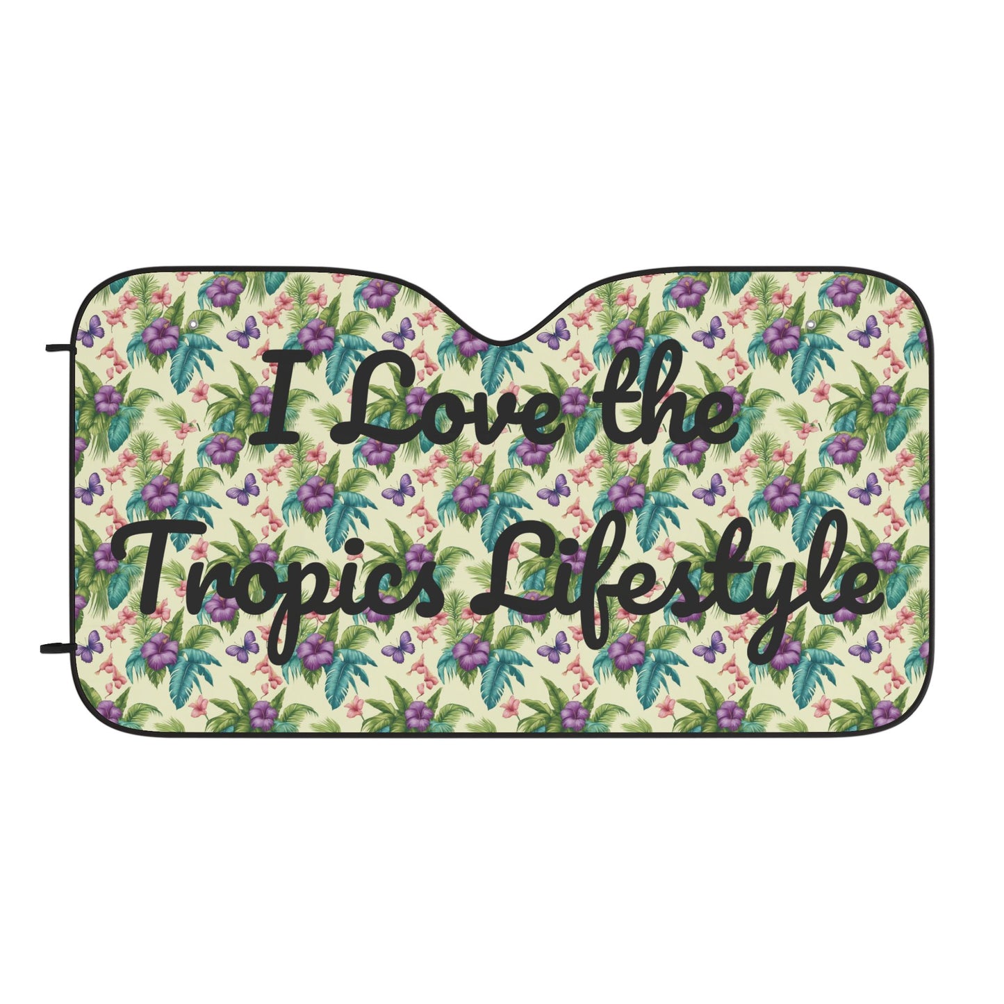 Tropical Car Sun Shades / Mary's Garden Toile - Love