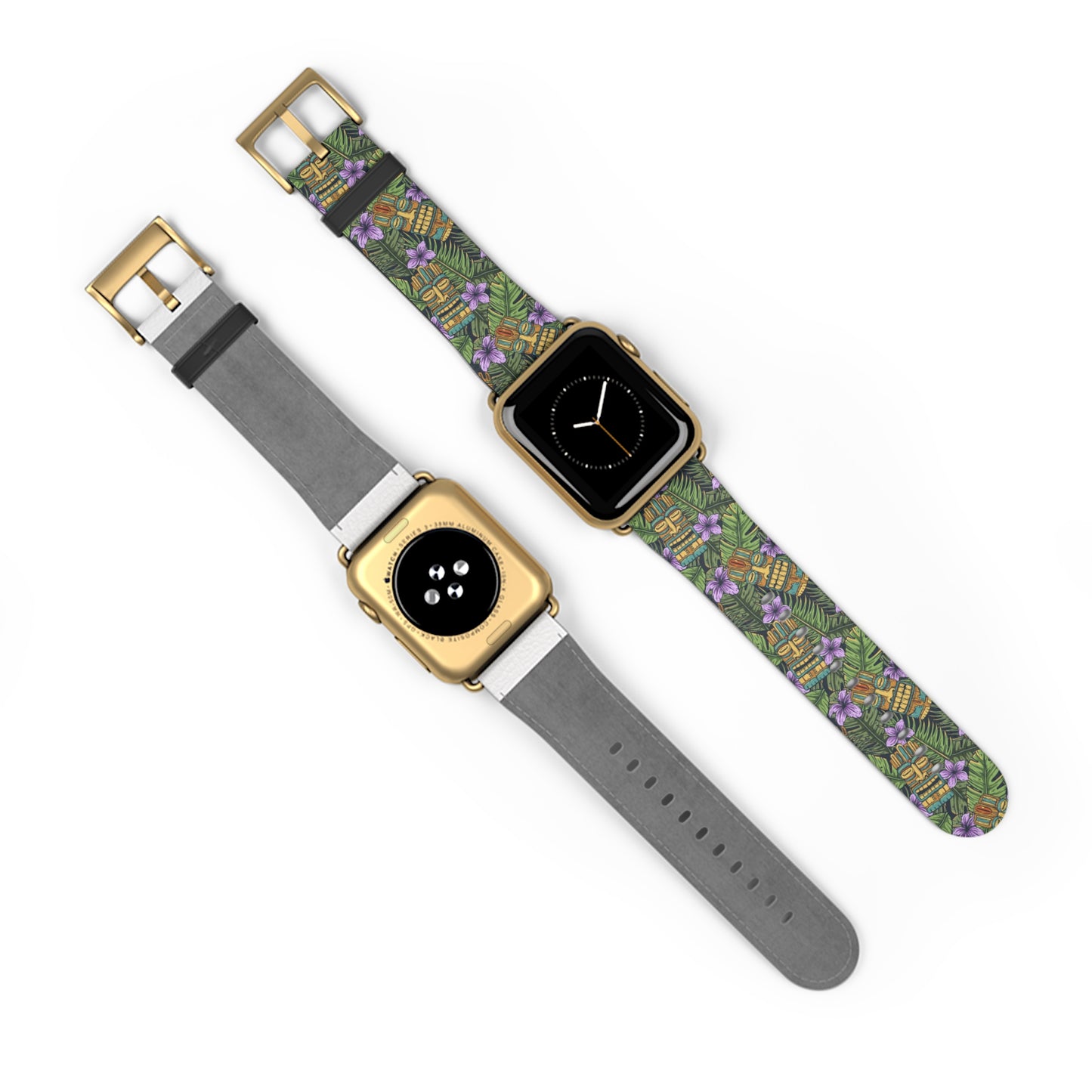 Apple Watch Band - Tiki Purple Greenery