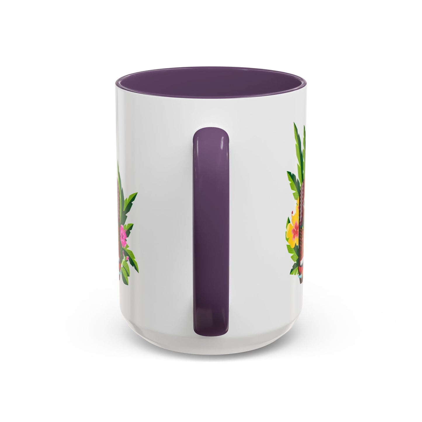 Accent Coffee Mug (11, 15oz), 8 Colors - Tiki Boss Loika