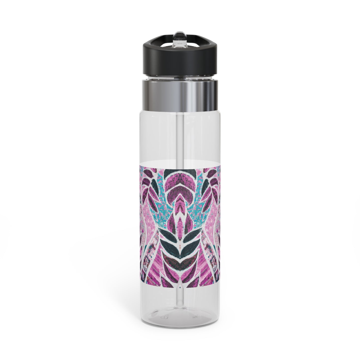 Tropical 20oz Tritan Sport Water Bottle -  Leakproof, Lightweight, BPA-Free / Amazon Whimsy, Pink