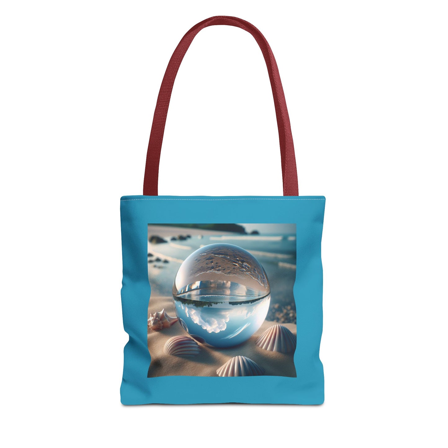 Crystal Ball With Shells Tote Bag - 3 Sizes