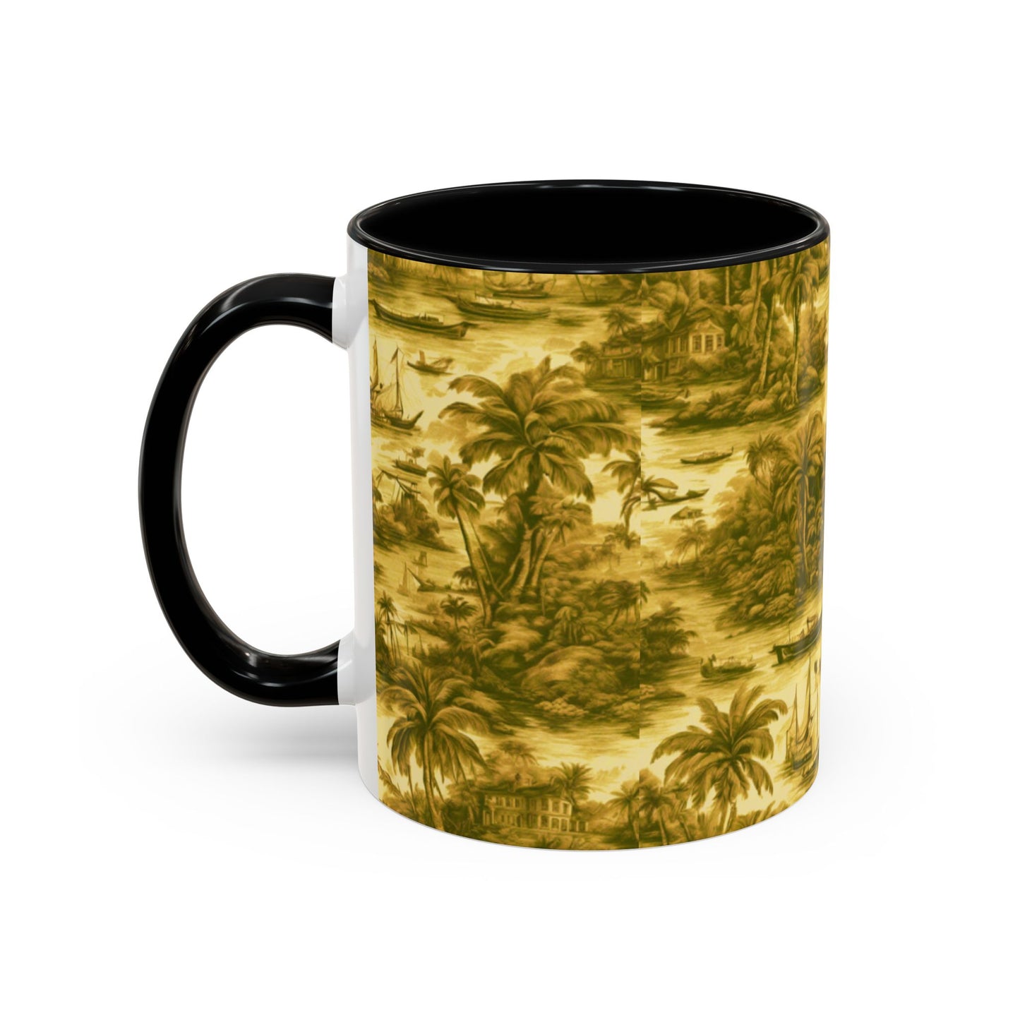 Copy of Accent Coffee Mug (11, 15oz), 8 Colors - Tiki Boss Loika