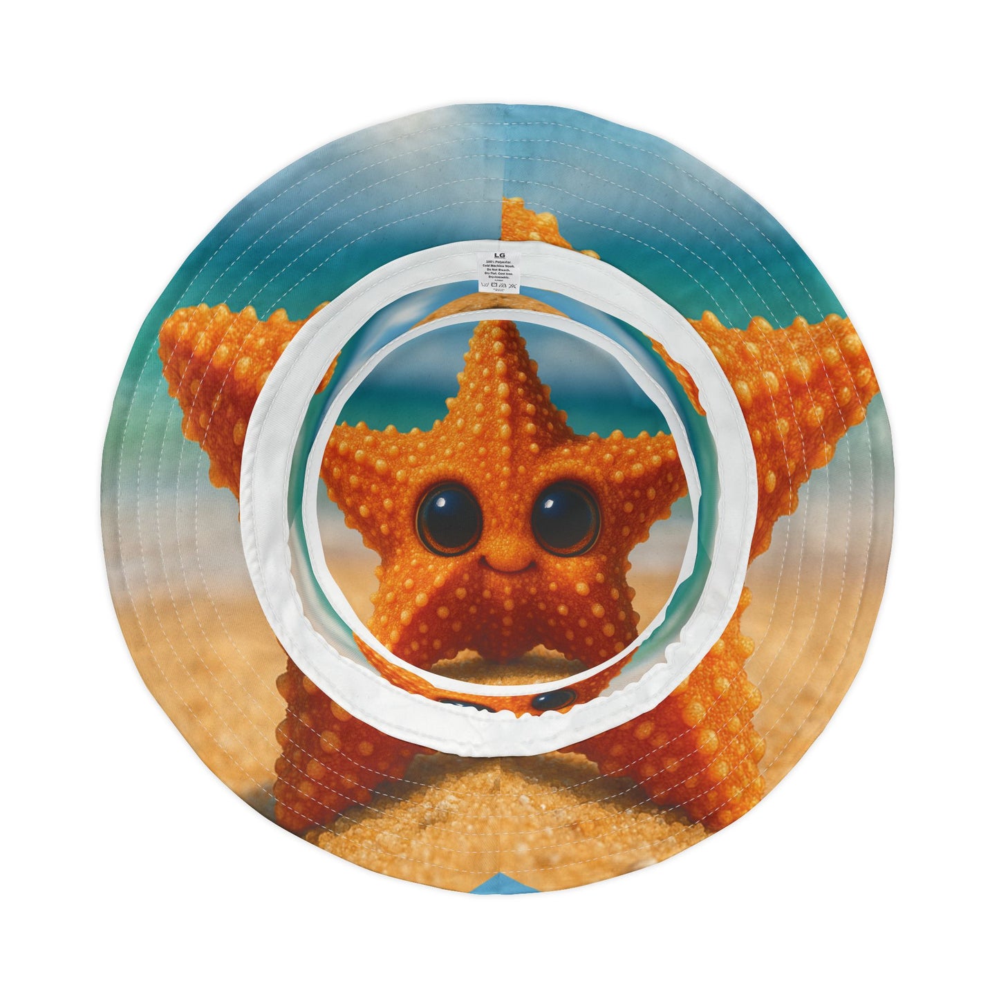 Tropical Polyester Bucket Hat, 2 Sizes - Baby Starfish