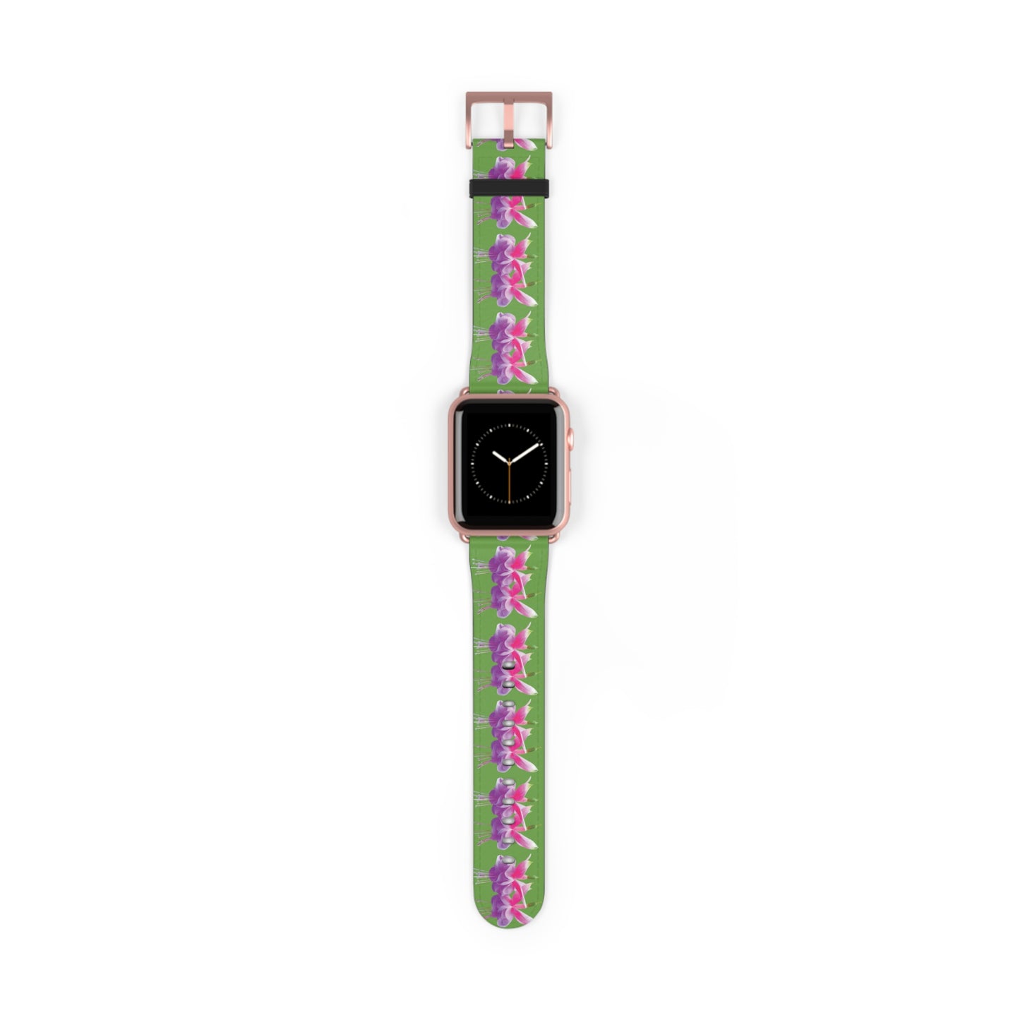 Apple Watch Band - Two Fuchsias, green