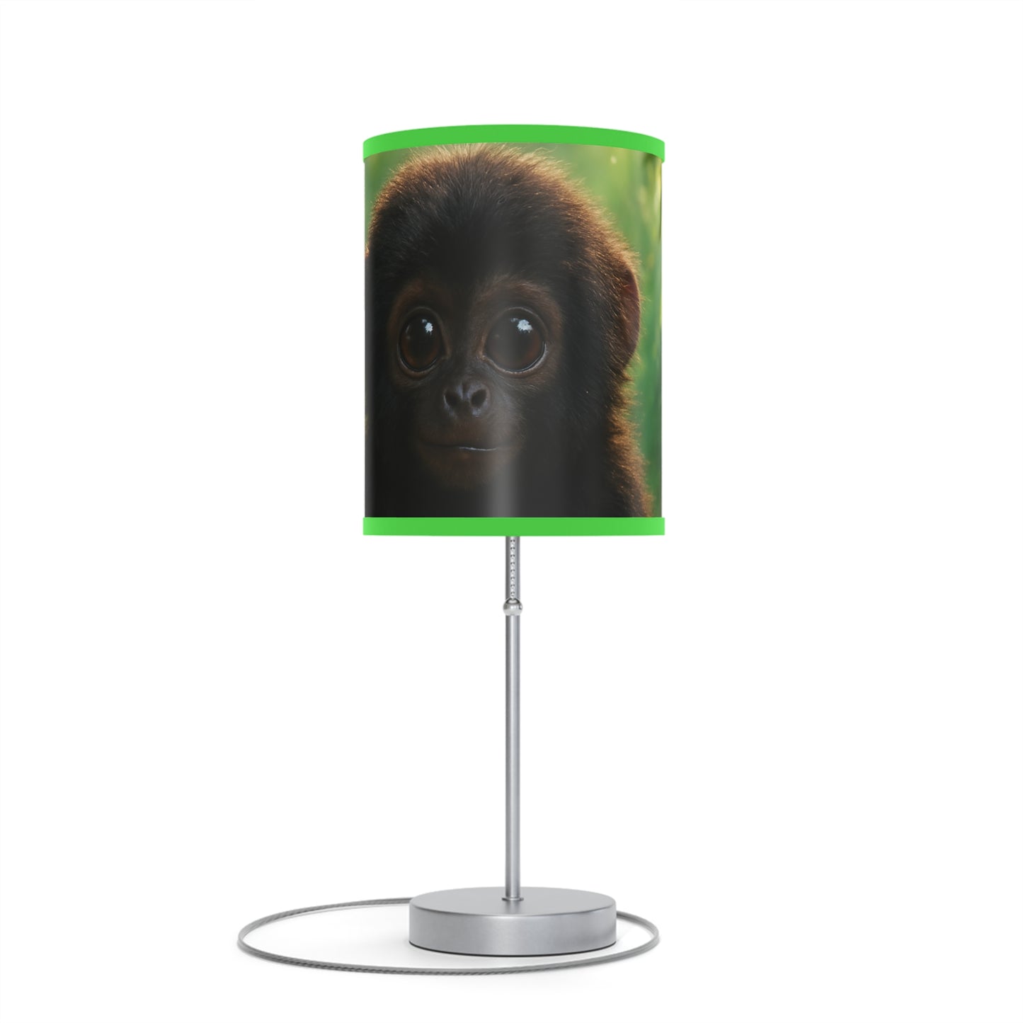 Lamp on a Stand, US|CA plug - Baby Howler Monkey