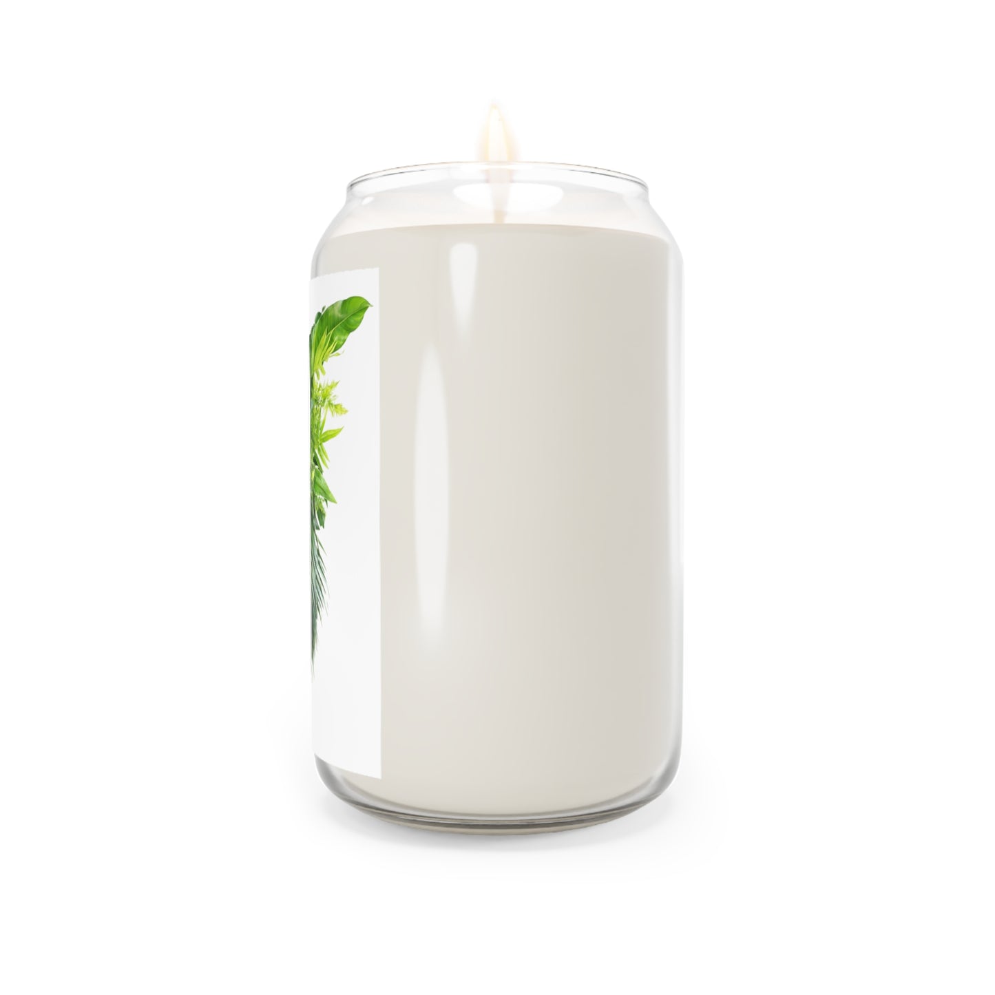 Scented Candle, 13.75oz - Palm Frond Cascade, white