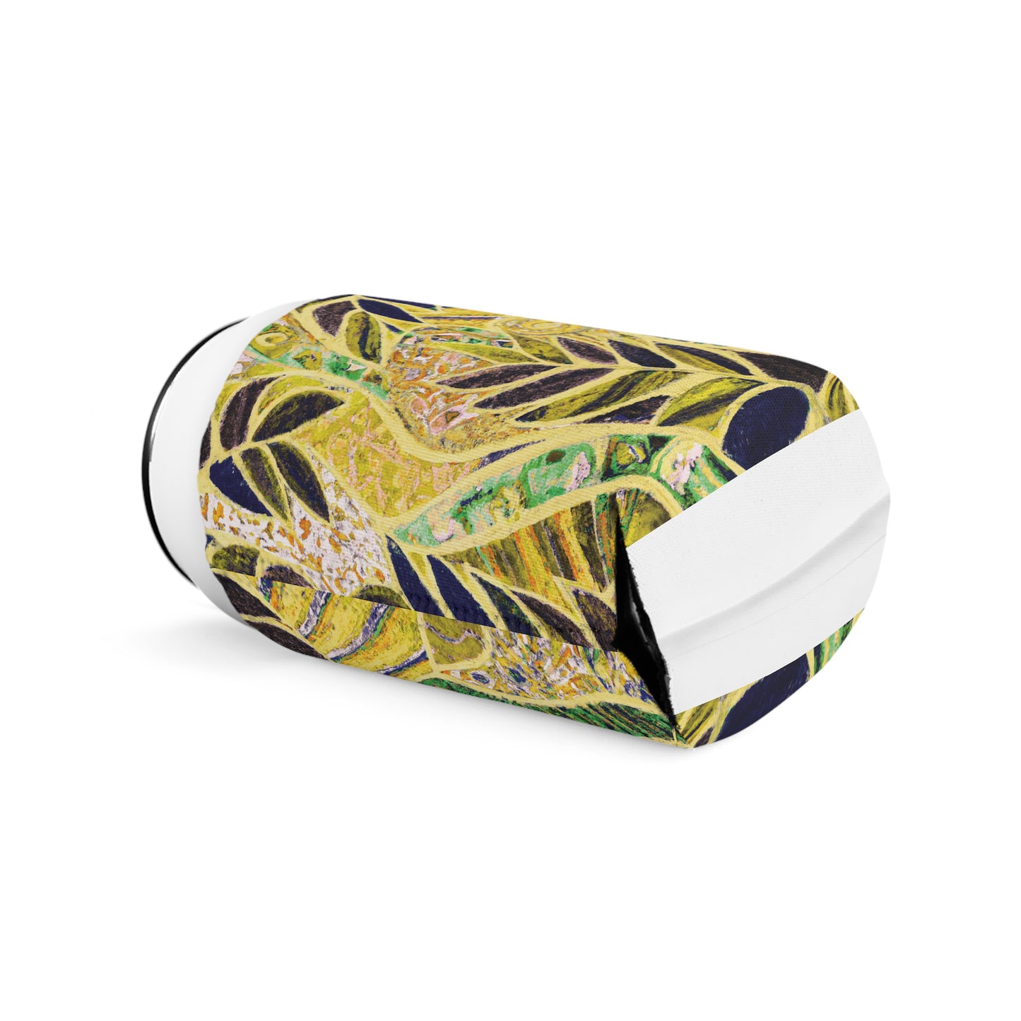 Amazon Whimsy/Yellow Can Cooler Sleeve - Perfect for Outdoor Picnics