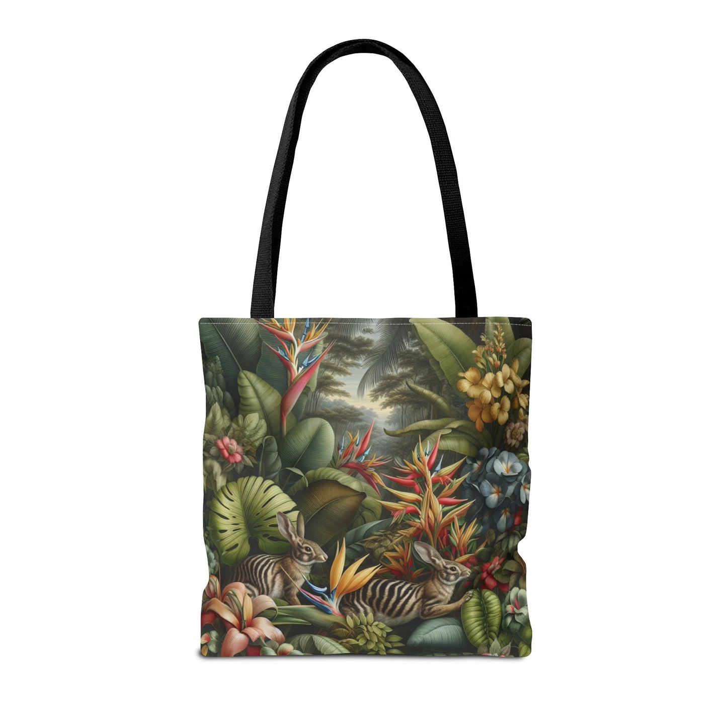 Rainforest Rabbit Outing Tote Bag - 3 Sizes