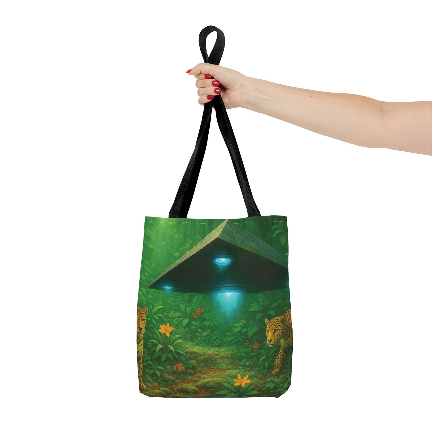 UFO and Jaguars Tote Bag - 3 Sizes