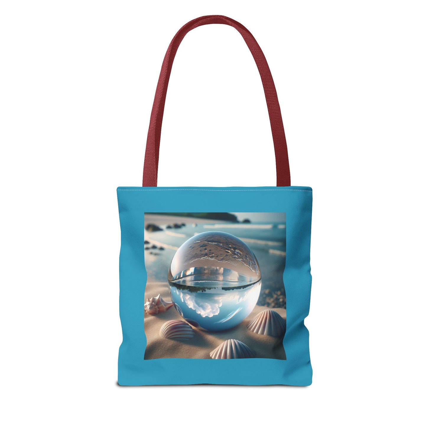 Crystal Ball With Shells Tote Bag - 3 Sizes