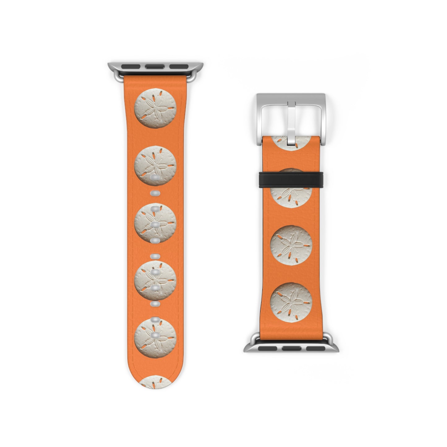 Apple Watch Band - Sand Dollar Parade, crusta orange