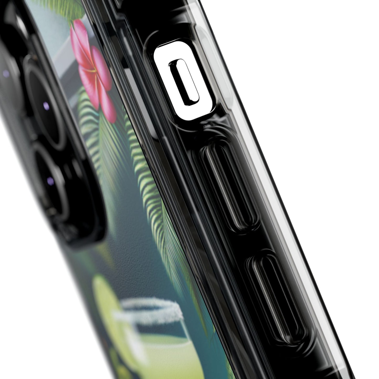 Tropical Margarita Magnetic Clear Phone Case, Many Models