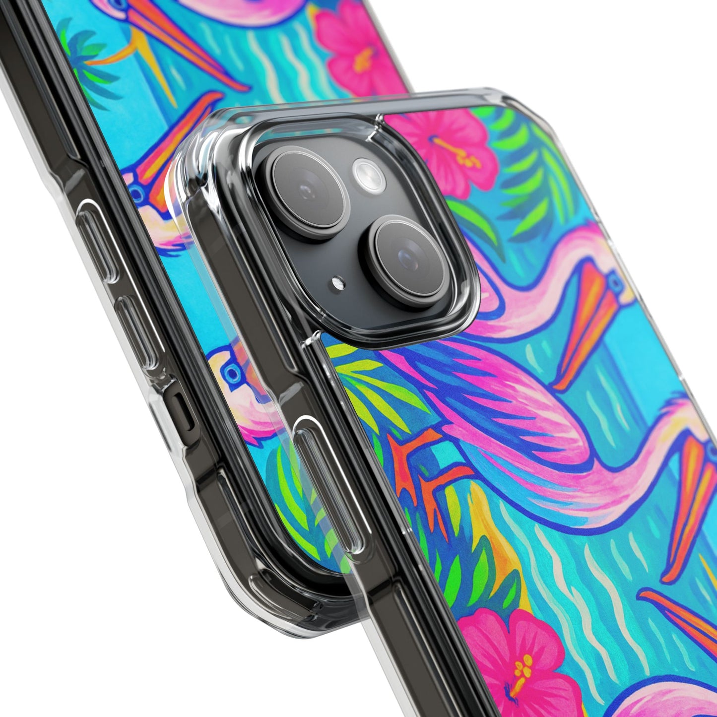 Beach Pelican Party Magnetic Clear Phone Case, Many Models