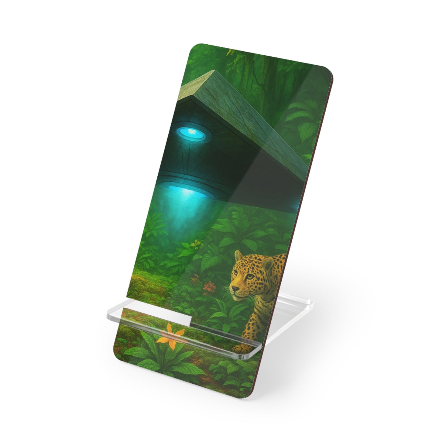 Stylish Smartphone Display Stand - UFO and Jaguar