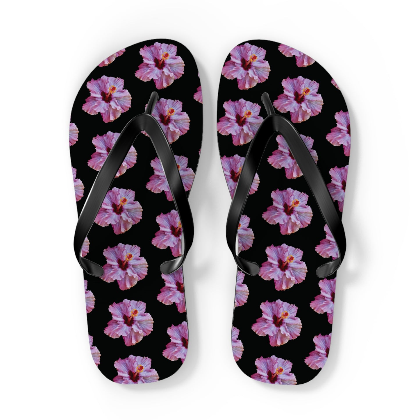 Flops - Purple Hibiscus/Black