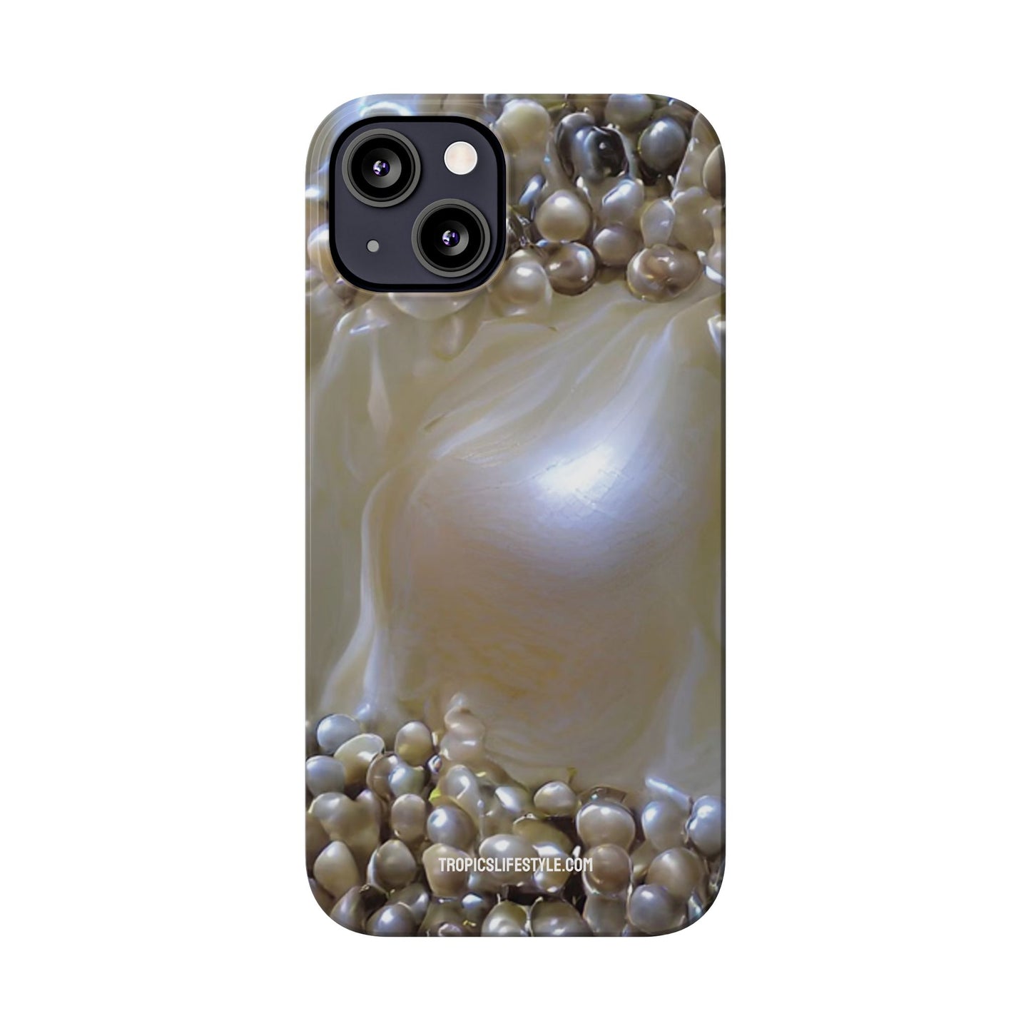 Slim Phone Cases - Natural Pearls Dream