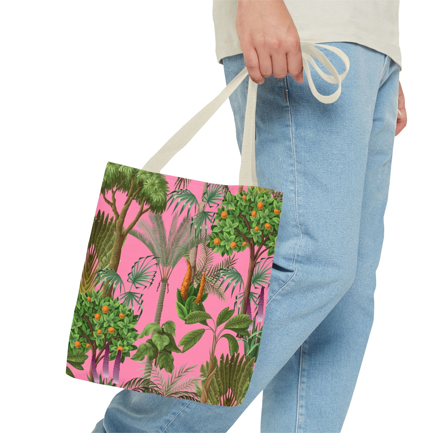 Rainforest Pinks Tote Bag - 3 Sizes