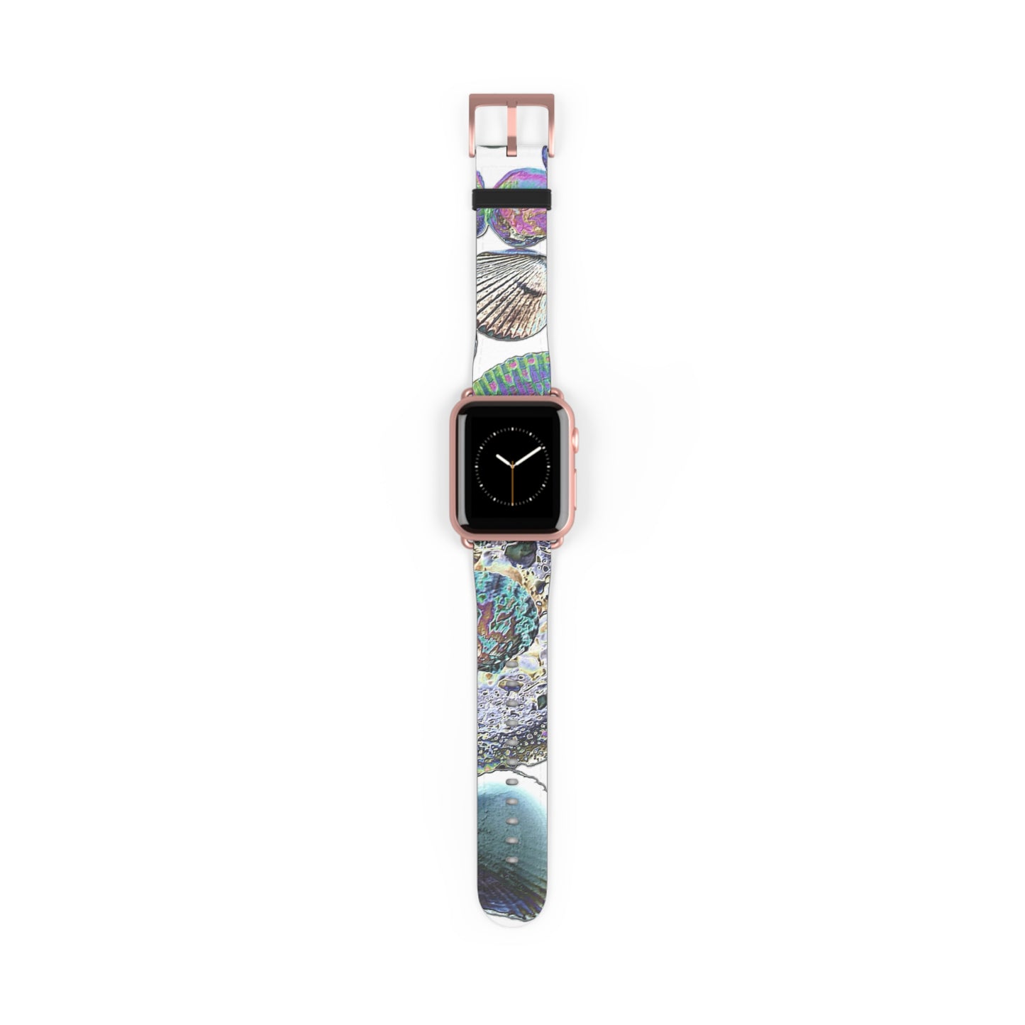 Apple Watch Band - Heatwave Shell Collection, white