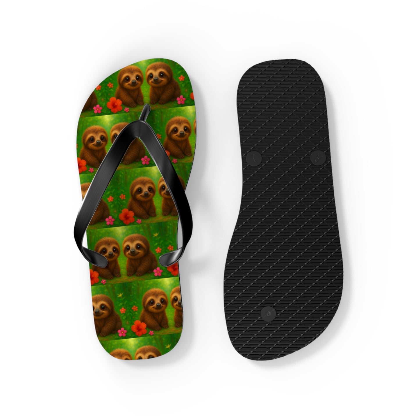 Flip Flops - Baby Sloths