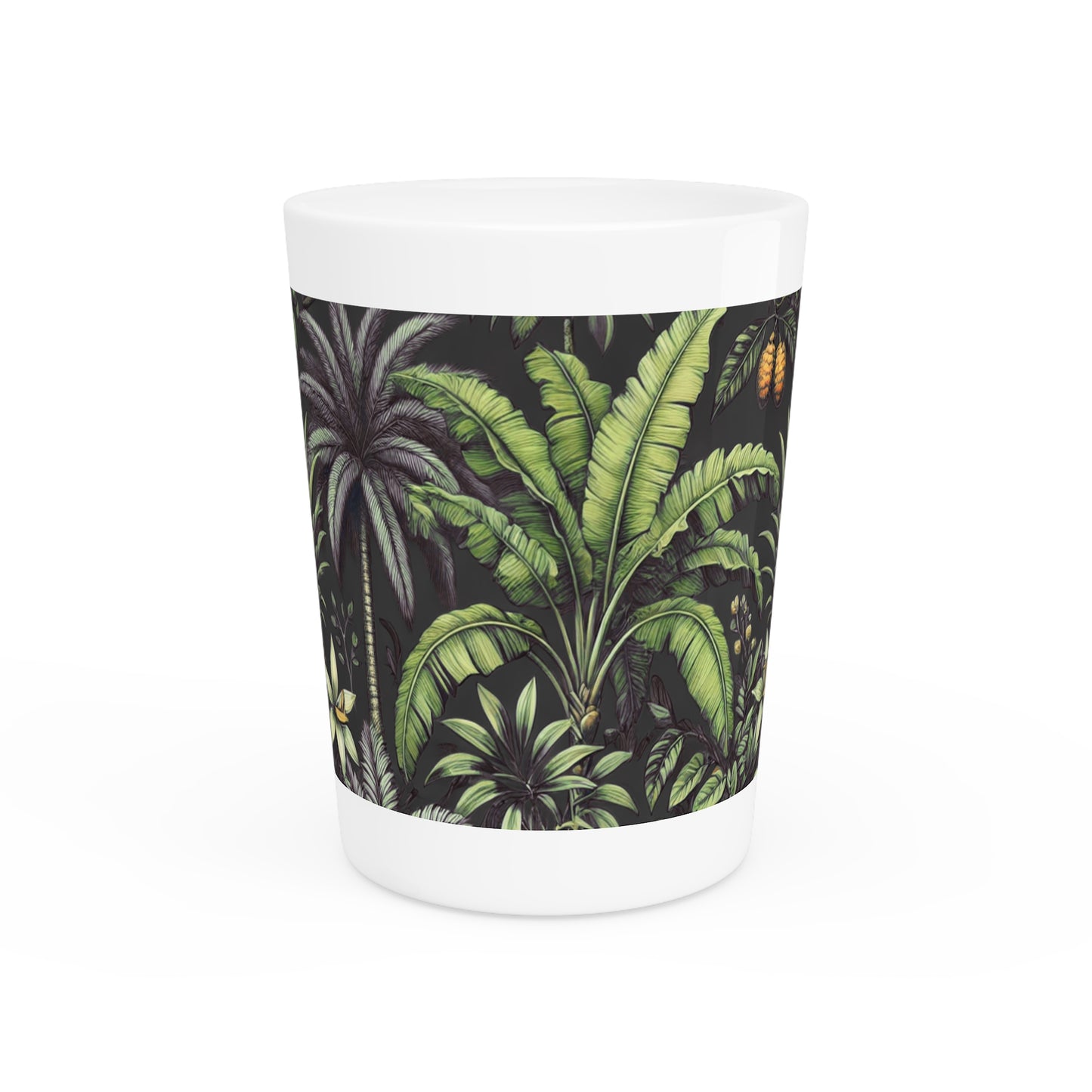 Shot Glass - Tropical Fruit, Black