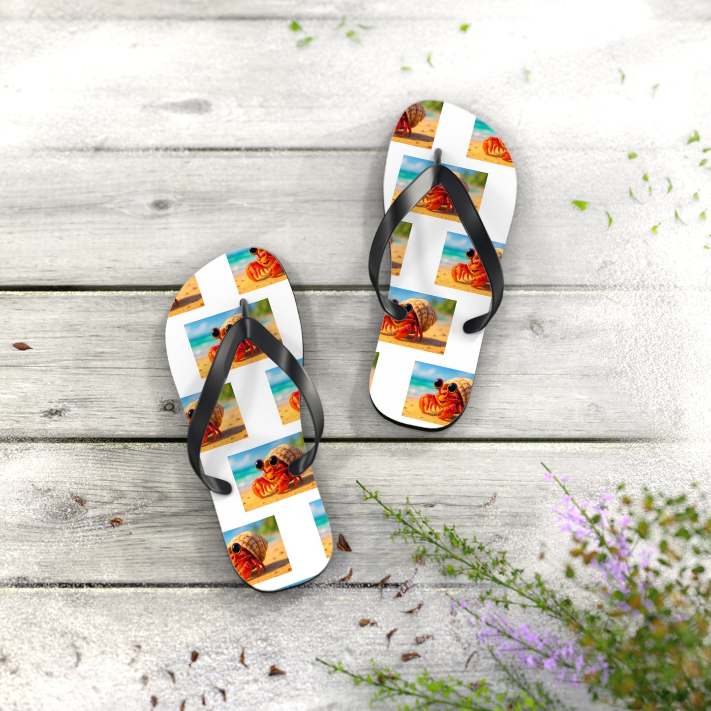 Flip Flops - Baby Hermit Crab