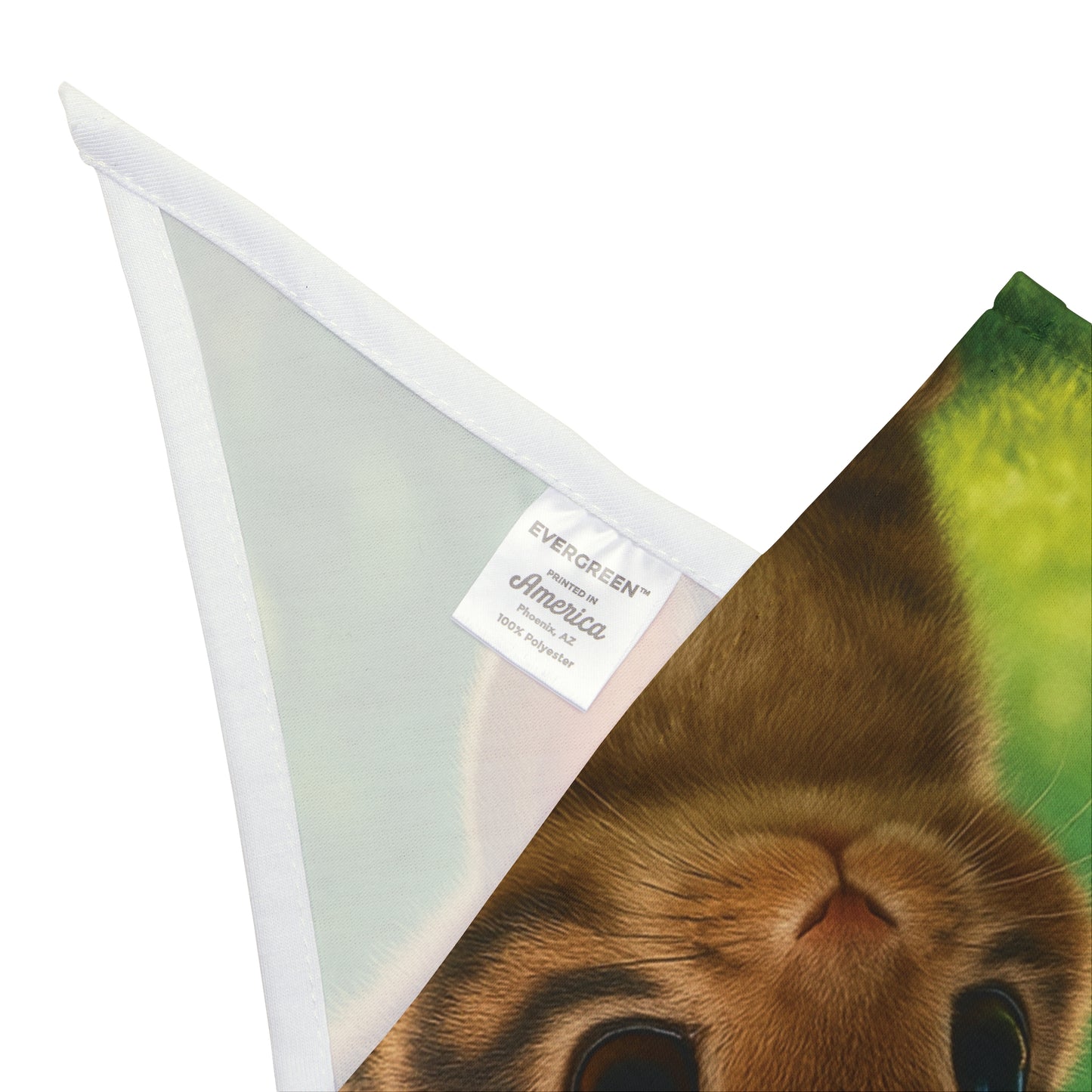 Tropical Baby Sumatran Rabbits Pet Bandana, 2 Sizes - Stylish accessory for dogs & cats