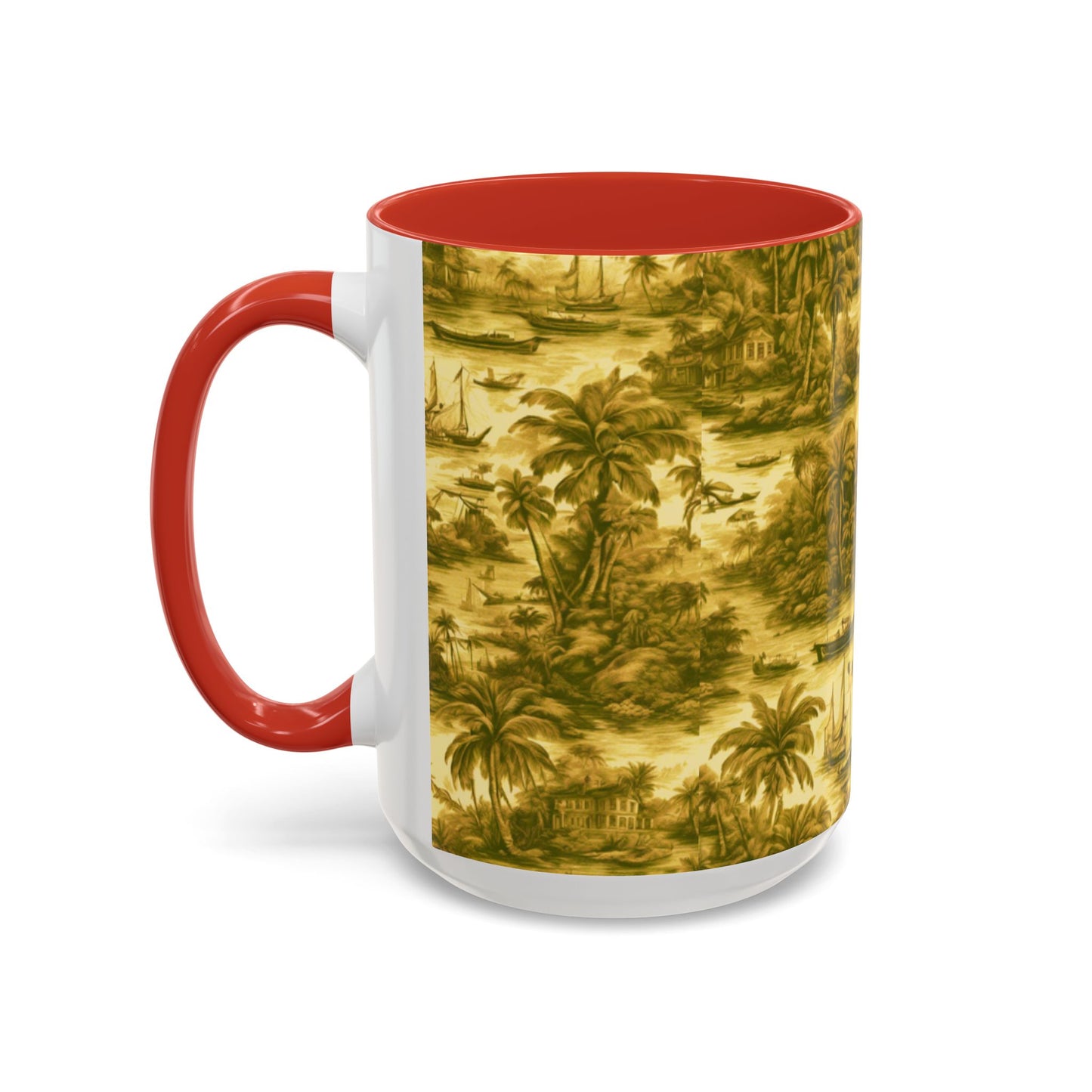 Copy of Accent Coffee Mug (11, 15oz), 8 Colors - Tiki Boss Loika